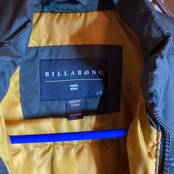 Billabong toddle boys jacket size 2T-EUC - Picture 3 of 5